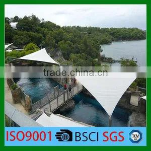 HDPE With UV Protection Outdoor Triangle Sun Shade Sail thumbnail-4
