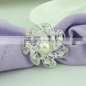 Bulk Wholesale Jeweled Napkin Ring thumbnail-2