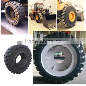 Hot Sale Made in China Solid Rubber Tire 20.5-25 Loader Tires Truck Tire thumbnail-1