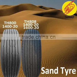 Hot Sale TAIHAO Brand Sand Tire 1400-20 1600-20 thumbnail-1