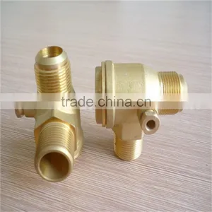 Brass Non-return Valve With Cooling Fin for Air Compressor thumbnail-1