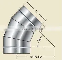 45 Degree Duct Elbow thumbnail-1