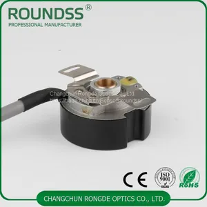 48mm Dia 8mm Hollow Shaft Rotary Servo Encoder DC 5V 2500 PPR thumbnail-2