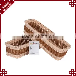 Wholesale Cheap Price Rattan Storage Basket Dinnerware Tableware Fancy Baskets thumbnail-1