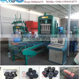 Latest Design High Ouput Shisha Charcoal Tablet Briquette Forming Machine thumbnail-1
