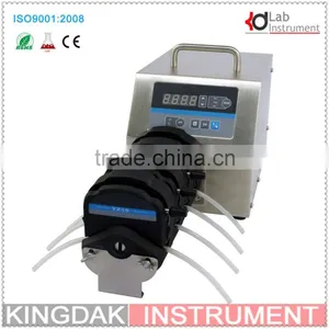 KWT300S Low Flow Precise Variable Speed Peristaltic Pump/ Tubing Pump / Dosing Pump for Water Pumps Fluid / 4XYZ15 Pump Head thumbnail-1