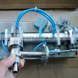 10-300ml Single Head Pneumatic Semi-automatic Pneumatic Shower Gel/hand Cream/ Shampoo Filling Machine thumbnail-4