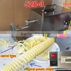 2016 Hot Sell Electric Potato Chip Cutter,Spiral Potato Cutter thumbnail-1