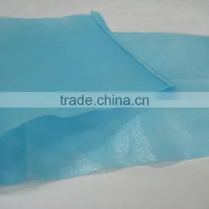 PE Film Laminated Spunbond Nonwoven for Medical Bedsheet or Disposable Gown thumbnail-1