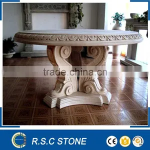 High Quality Hand Carved Marble Tables thumbnail-1