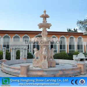 Large Outdoor Water Fountains With Tigers thumbnail-1