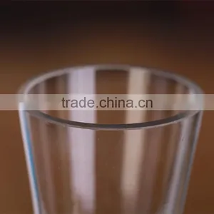Long Neck Clear Glass Flower Vase for Home Decoration Table Centerpieces thumbnail-3
