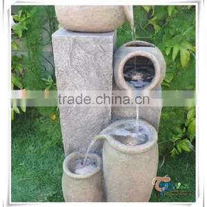 Traditional Large Electric Outdoor Water Fountain/Led Fountain Light thumbnail-4