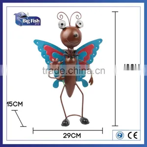 Solar Metal Ants-shaped With Wings Garden Decoration Lights thumbnail-2