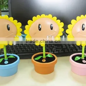 Wholesale Stock Small Order Creative Sunflower Plant Night Light thumbnail-3