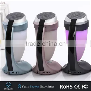 Top Selling Products Wireless Big Colorful Power Bank FM Bluetooth With Led Light thumbnail-4