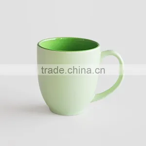 Jumbo Mug, Belly Shape With Two Tone Color,15oz Ceramic Mug thumbnail-3
