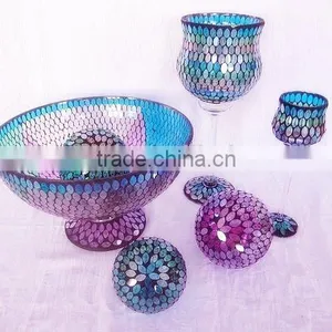 Murano Glass Decorative Glass Fruit Bowl thumbnail-1