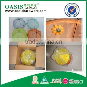 High Quality Unfoldable Food Cover,fixed Food Cover With Flower thumbnail-4
