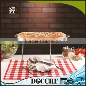 Non-stick Pizza Pan & Serving Stand Set thumbnail-1