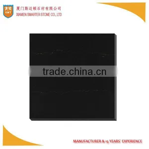 Factory Price Black Artificial Quartz Stone Countertop thumbnail-1