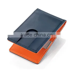 ODM Genuine Leather or PU Leather Credit Card Holders Business Name Card for Men thumbnail-6