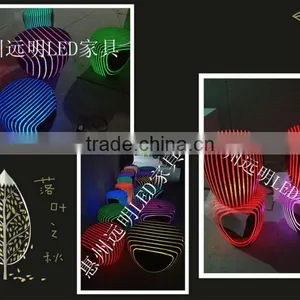 Led Illuminated Furniture/interative Bar Table/nightclube Furnituretable YM-LC40408 thumbnail-1