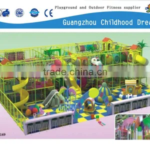 $39.00/Sq.m (B-0169) CE Certificated Big Slide Ball Pool Trampoline Colorful and Beautiful Indoor Playground thumbnail-1