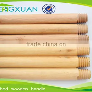 110*2.2cm 120*2.2cm Threaded Broom Handle Eucalyptus Wood thumbnail-1