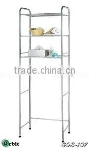 Telescopic Bathroom Corner Shower Shelf Rack 4 Tier Bath Storage Caddy Organizer thumbnail-3