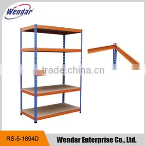 Rivet Garage Warehouse Storage Rack ,5-layer Adjustable Display Metal Storage Shelf thumbnail-1