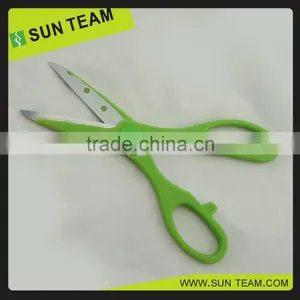 SK029 8-1/4"Popular Stainless Steel Black Handle Kitchen Scissors thumbnail-3