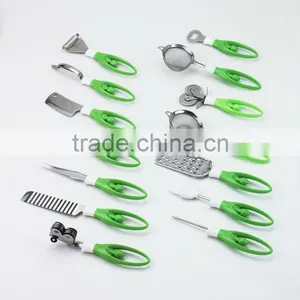 2012 New pp Handle Stainless Steel Kitchenware Gadgets Set thumbnail-1