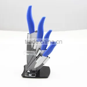 Blue Knives Set Ceramic Kitchen Knives thumbnail-1