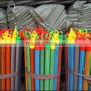Pvc Covered Wooden Broom Handle Made in China With Low Price thumbnail-1