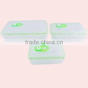 3Pcs Keep Food Fresh Box Plastic Microwave Container With Air Holes thumbnail-2