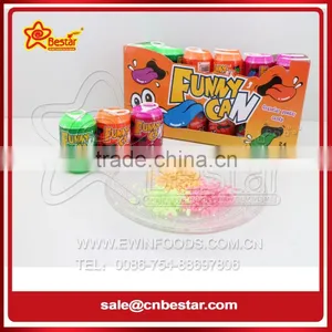 Colourful Funny Can Fruit Flavor Granular Powder Candy thumbnail-1