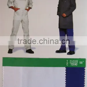 Stock Cvc Uniform Fabric/business Suit Fabrics/labour Suit Fabrics/jumper Fabric/overalls Fabrics thumbnail-1