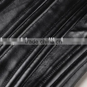 Surface High Quality Genuine Leather, 20 Double Steel Bone With5 Buckles, Back Lace-up Waist Trainer Corset Body Shaper thumbnail-5
