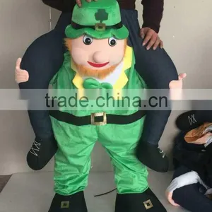 Carry Me Bavarian Funny Beer Guy Ride On German Oktoberfest Mascot Costume thumbnail-3