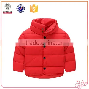 Kids Coat With Buttom Cotton-padded Children Both-Side Outerwear Kids Winter Coats thumbnail-5