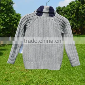 2015 Fashion Knitting Patterns Sweater Coat Woolen Cardigan Sweater Designs for Children thumbnail-3