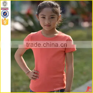 Wholesale Oem Service Girls Blank T-shirt Bulk thumbnail-2