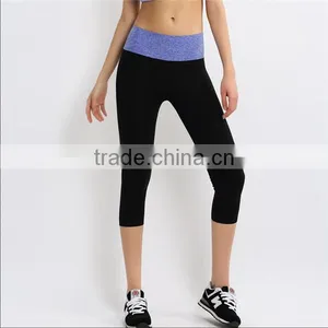 Made in China High Quality Fashion Sports Yoga Capri Legging thumbnail-2