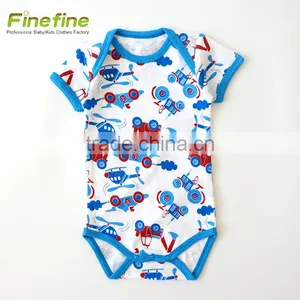 Color Cotton Lace Joint Baby Romper Baby Clothes thumbnail-1