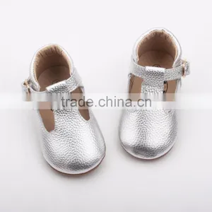 T-bar Baby Leather Mary Jane Baby Shoes thumbnail-1
