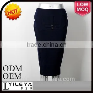 New Design High Waist Narrow One Piece Skirt thumbnail-1