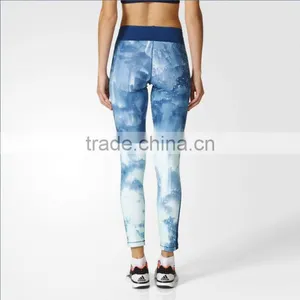 Custom Gym Girls Patterned Leggings Colorful Prints Womens Yoga Pants thumbnail-2