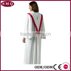 White Wholesale Church Choir Robes thumbnail-6