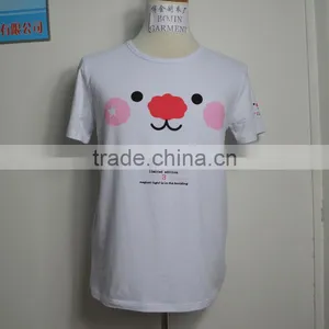 Factory Custom Leather Sleeve t Shirt Wholesale Cotton thumbnail-1